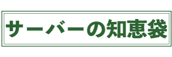 【今更聞けない】サーバーの知恵袋